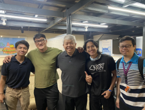 Group photo with Atoy Customs team members