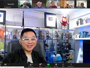 Video conference setup with Team Iponaryo